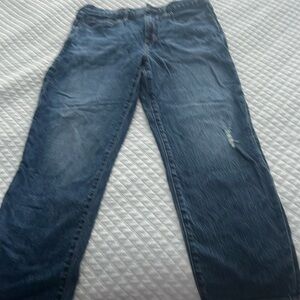 J. Crew Sz 28 relaxed boyfriend jeans.